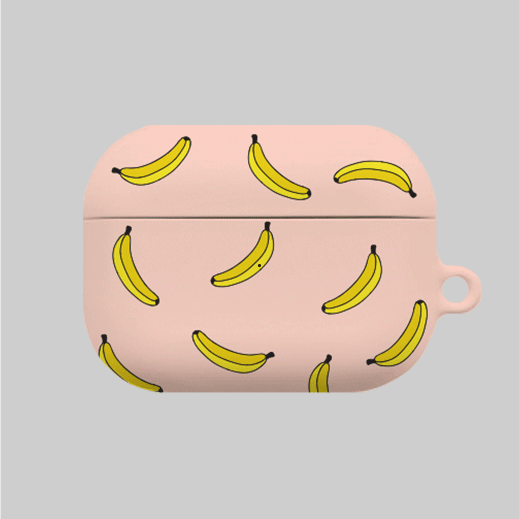 바나나 패턴 에어팟 프로