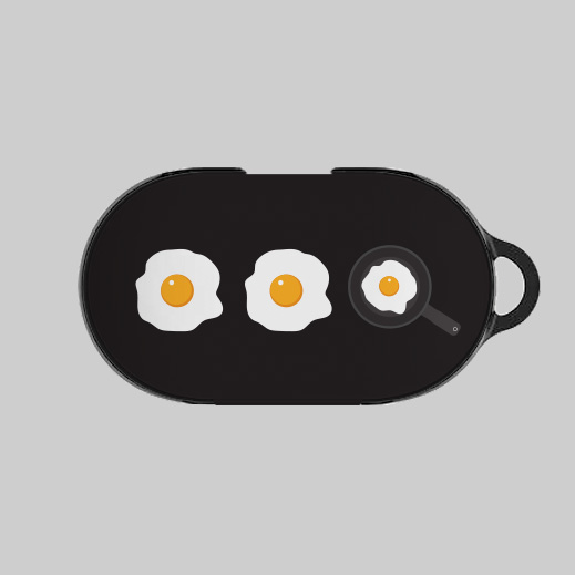 계란후라이 패턴 블랙 버즈, 버즈플러스